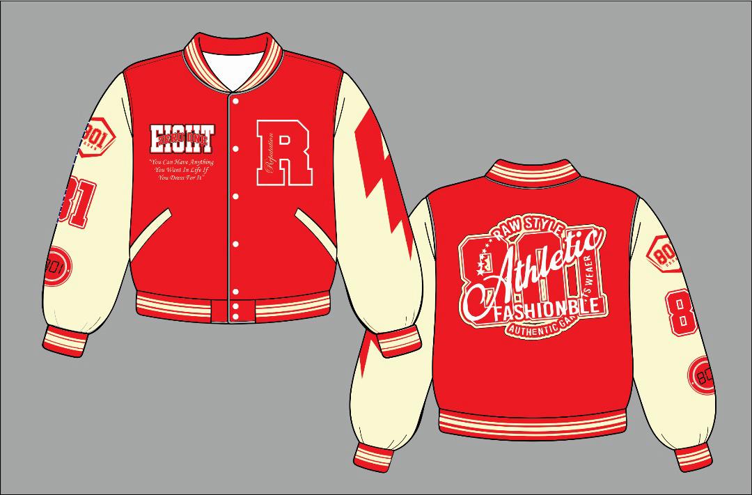 801 lux Versity Jacket - Image 2